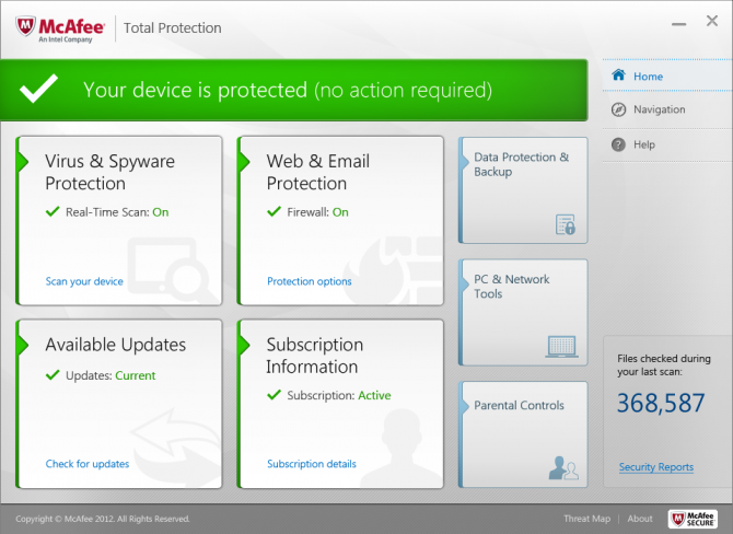 Home Page: Secure