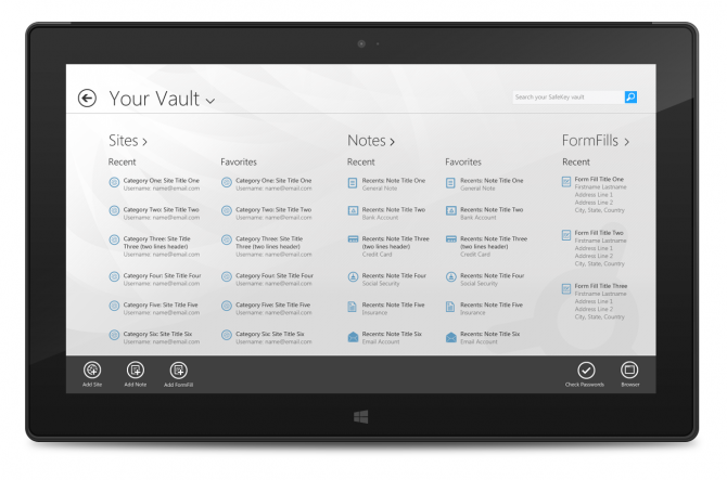 Password Manager Vault