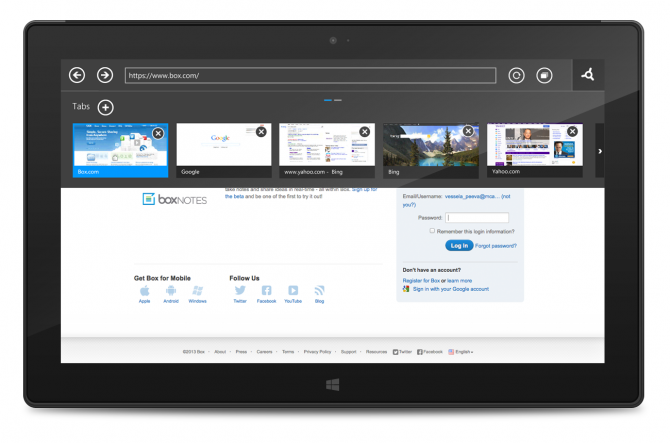 Password Manager Custom Browsers for Windows 8