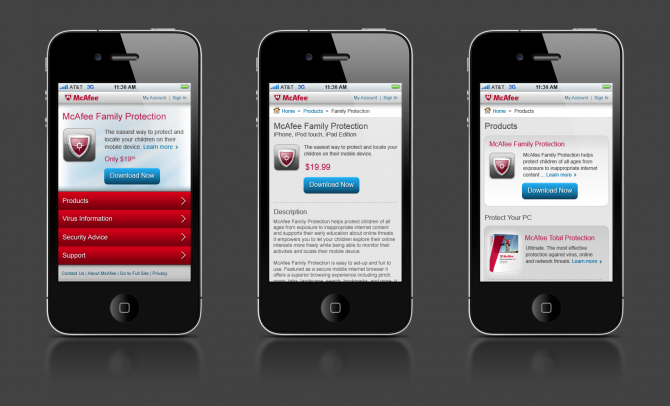 Mobile Web Design Details