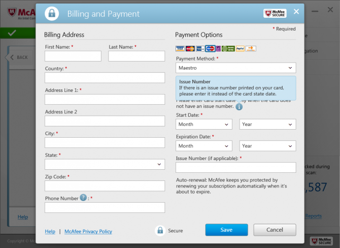 Billing & Payment
