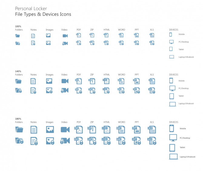 File Type Icon Set